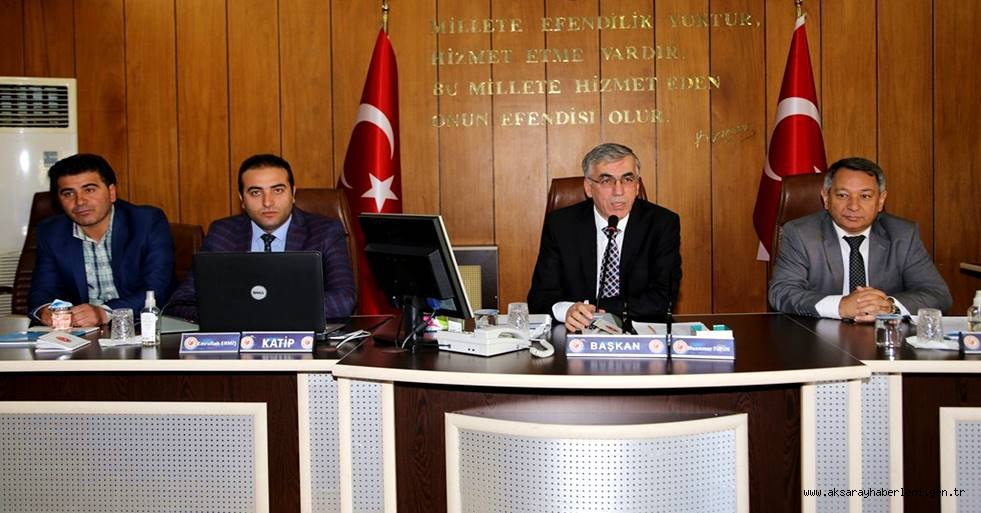 AKSARAY'DA YATIRIM VE HİZMETLERE 90 MİLYONLUK BÜTÇE