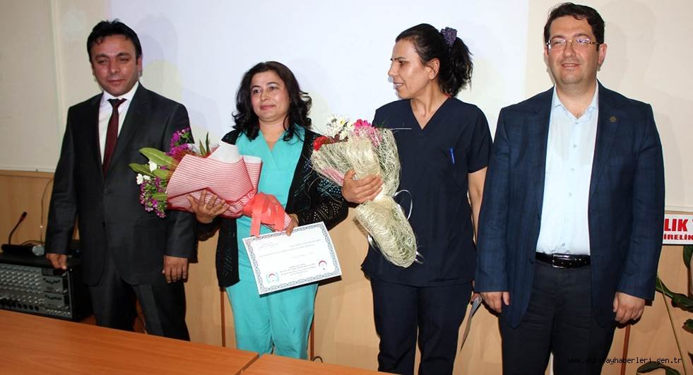 AKSARAY'DA YILIN HEMŞİRE VE EBESİ ÖDÜLLENDİRİLDİ