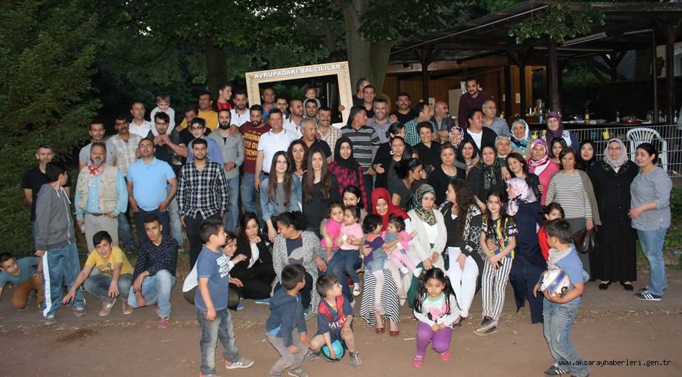 AKSARAYLI GURBETÇİLER GURBETTE 7.KEZ BULUŞTULAR