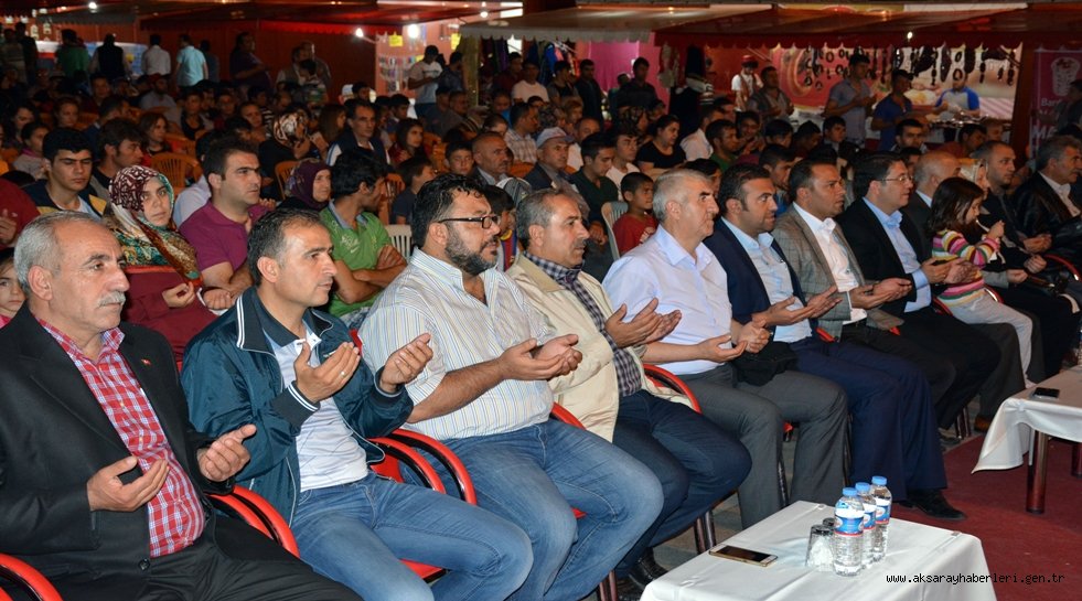 AKSARAYLILAR RAMAZAN SOKAĞINDA BULUŞTU