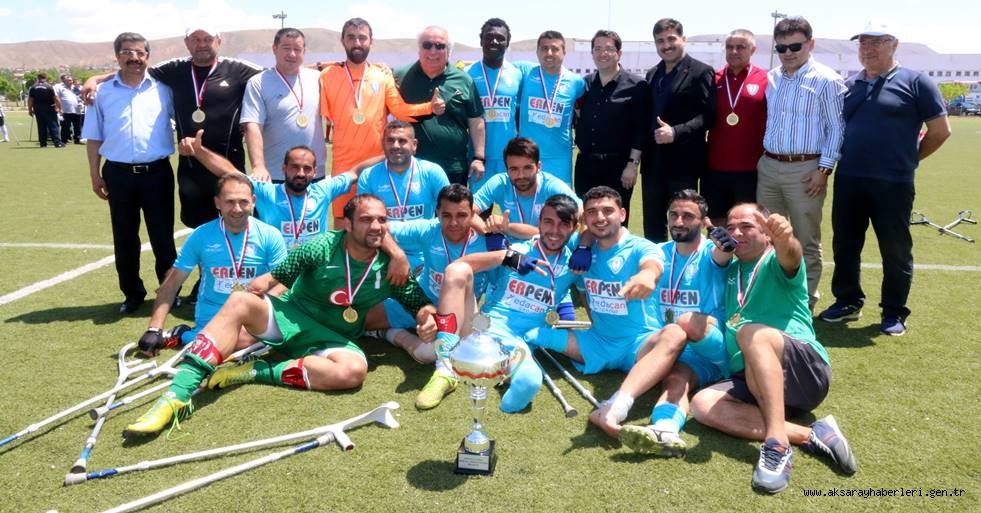 AMPUTE FUTBOL TÜRKİYE KUPASI’NDA ŞAMPİYON ŞAHİNBEY SPOR