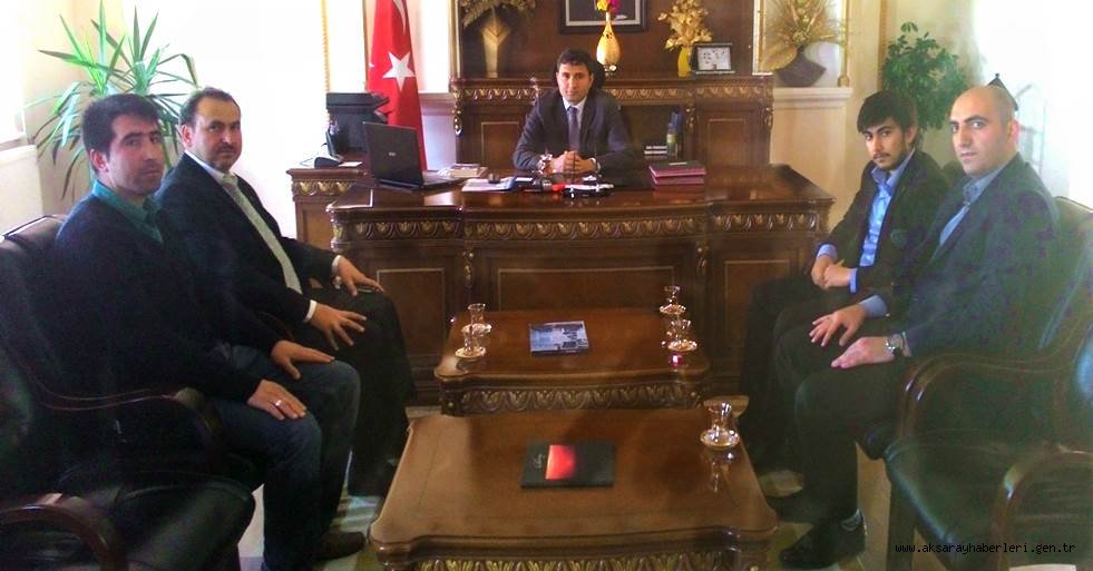 ANADOLU GENÇLİK DERNEĞİ AKSARAY ŞUBESİ’NDEN AĞAÇÖREN KAYMAKAMI AYDIN’A NEZAKET ZİYARETİ