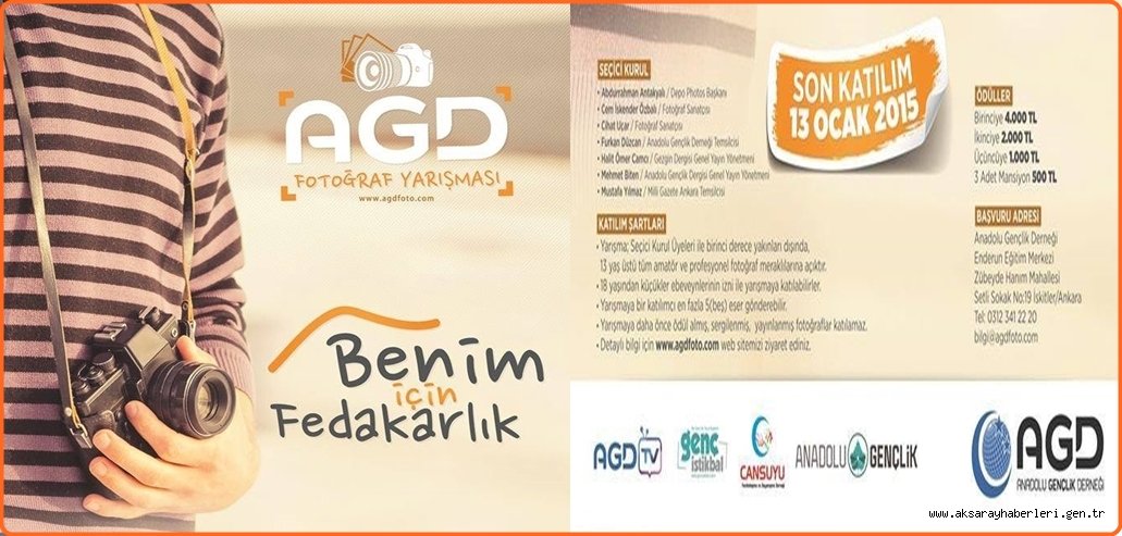 ANADOLU GENÇLİK DERNEĞİNDEN FOTOĞRAF YARIŞMASI