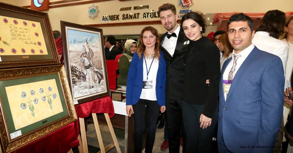 “AŞKIN SIRRI” TEMALI EBRU SERGİSİ BÜYÜK İLGİ GÖRDÜ