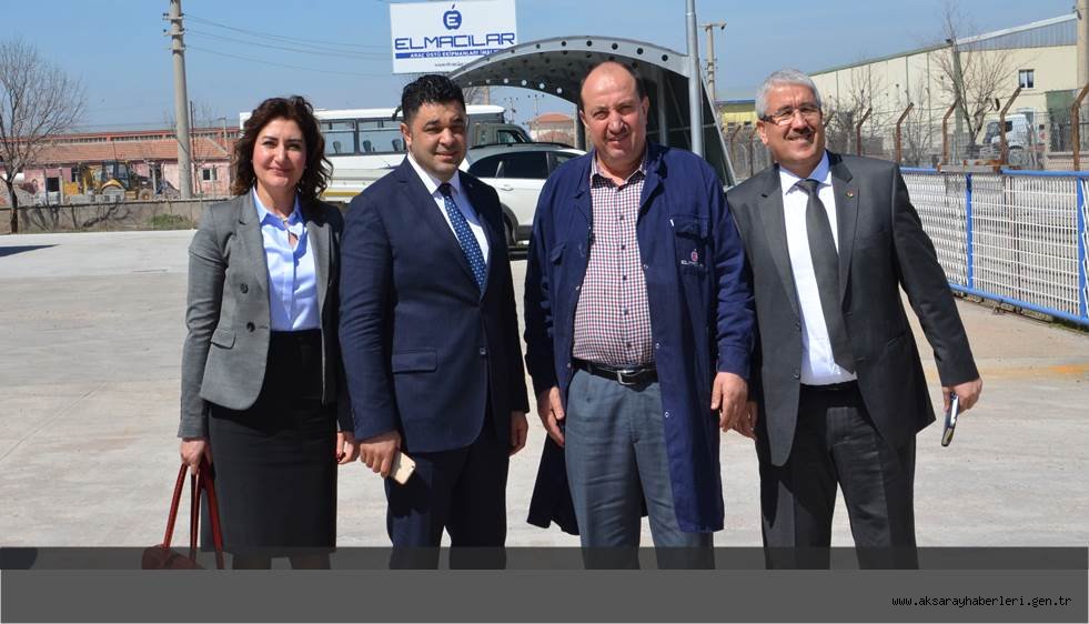 ATSO BAŞKANI KOÇAŞ OSB FİRMALARI İLE GÖRÜŞMELERE DEVAM EDİYOR