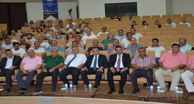 ATSO ESKİL’DEKİ ÜYELERİ İLE BİR ARAYA GELDİ