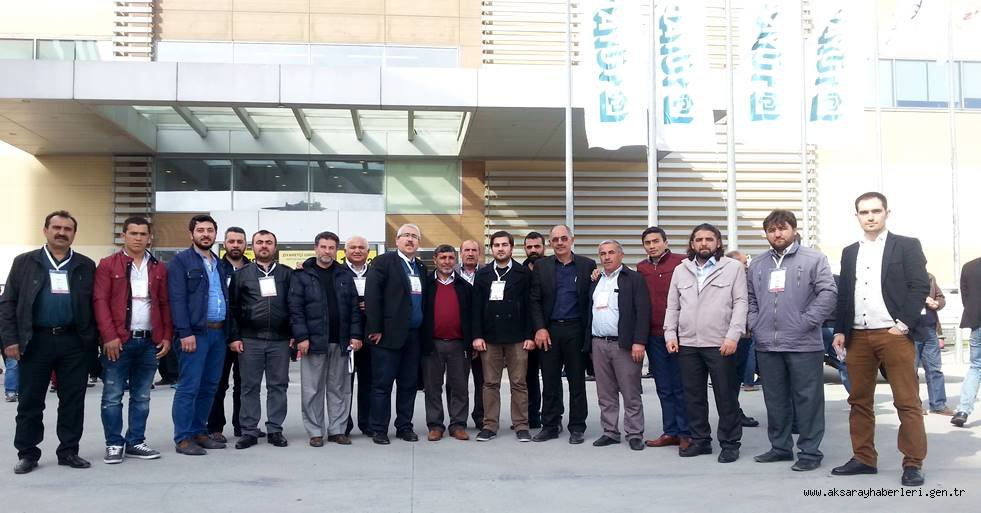 ATSO ÜYELERİ AUTOMECHANİKA FUARINA STANTLARI İLE RENK KATTI