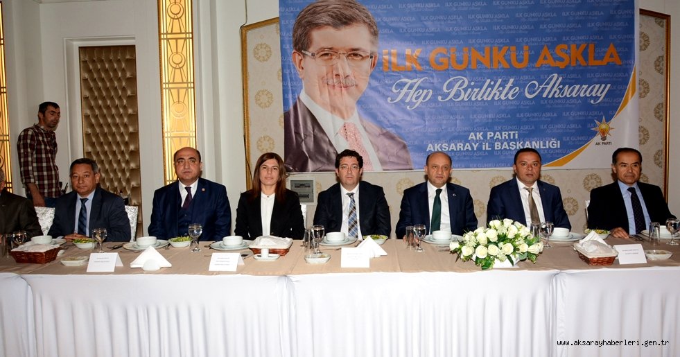 BAKAN FİKRİ IŞIK, ‘AKSARAY’DAN 3 MİLLETVEKİLİ TÜRKİYE’DE TEK BAŞINA İKTİDARDIR’