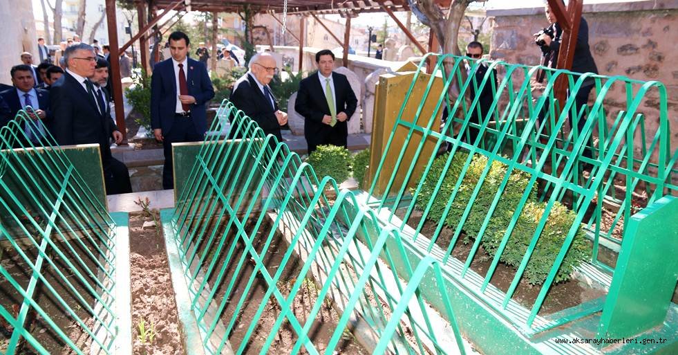 BAKAN NABİ AVCI "SOMUNCU BABANIN MEMLEKETİ AKSARAY'DA OLMAKTAN MUTLU OLDUM"