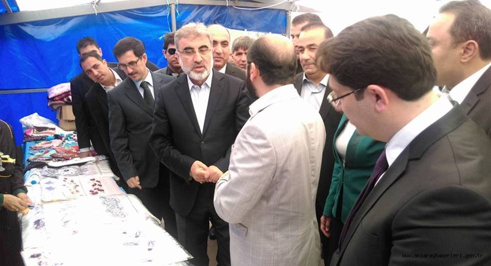 BAKAN YILDIZ BUHARA HİZMET VE EĞİTİM DERNEĞİ KERMESİNİ ZİYARET ETTİ