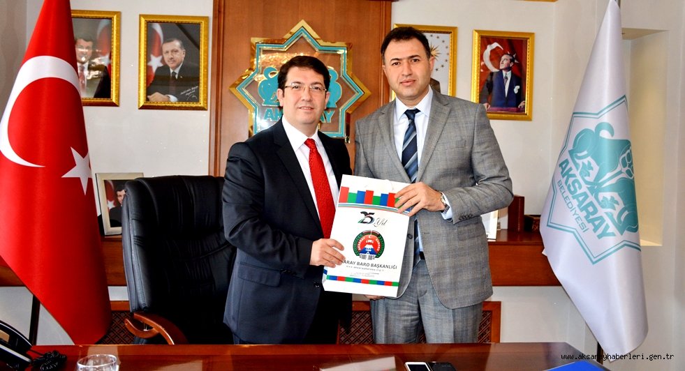 BARO BAŞKANI BOZKURT’TAN BELEDİYE BAŞKANI YAZGI’YA NEZAKET ZİYARETİ
