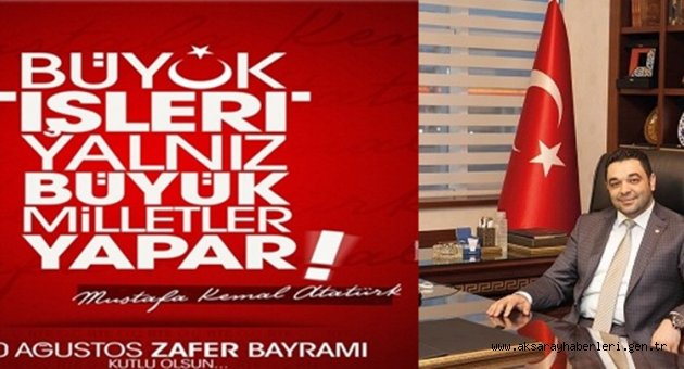 BAŞKAN KOÇAŞ ZAFER BAYRAMINI KUTLADI