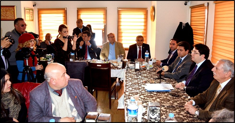 BAŞKAN YAZGI,10 OCAK ÇALIŞAN GAZETECİLER GÜNÜ DOLAYISIYLA AKSARAY MEDYASI İLE BULUŞTU