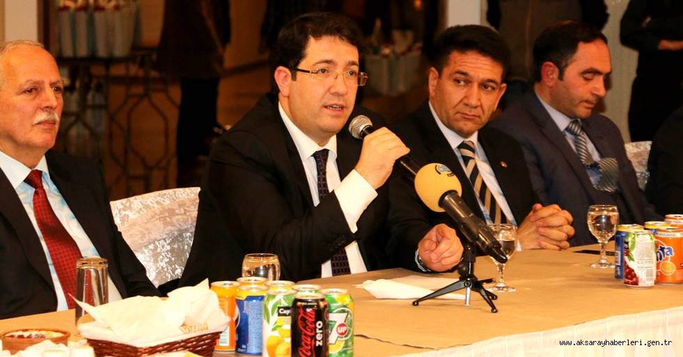 BAŞKAN YAZGI, ‘10 OCAK ÇALIŞAN GAZETECİLER GÜNÜ’NDE MEDYA MENSUPLARI ONURUNA YEMEK VERDİ