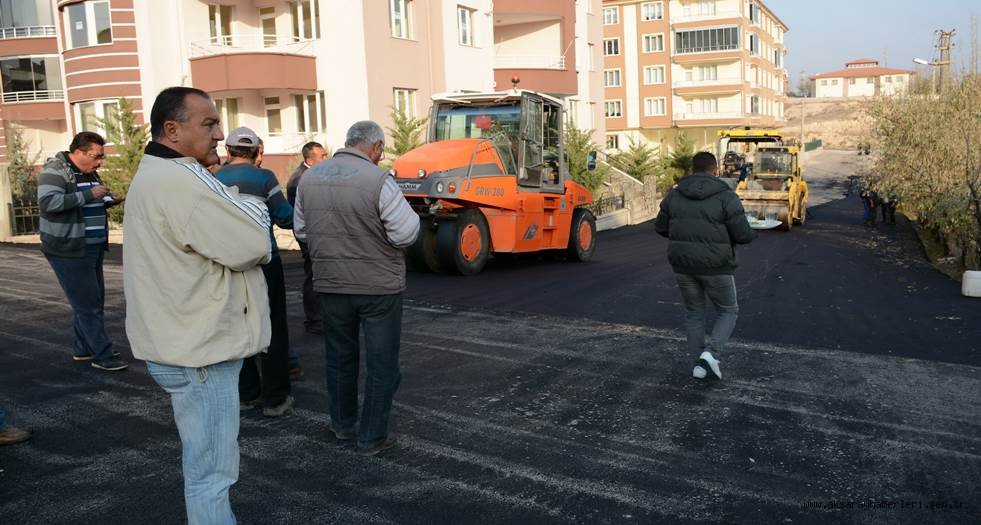 BAŞKAN YAZGI, "ASFALTI OLMAYAN MAHALLE KALMAYACAK"