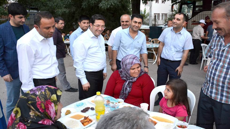 BAŞKAN YAZGI  “ BİZ HALKIMIZLA BÜYÜK BİR AİLEYİZ”