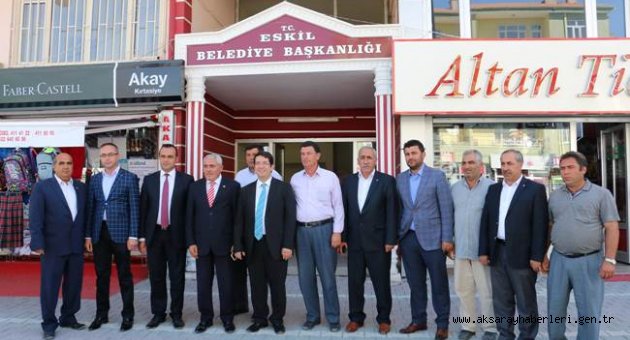 BAŞKAN YAZGI DAN ALÇAY'A ZİYARET