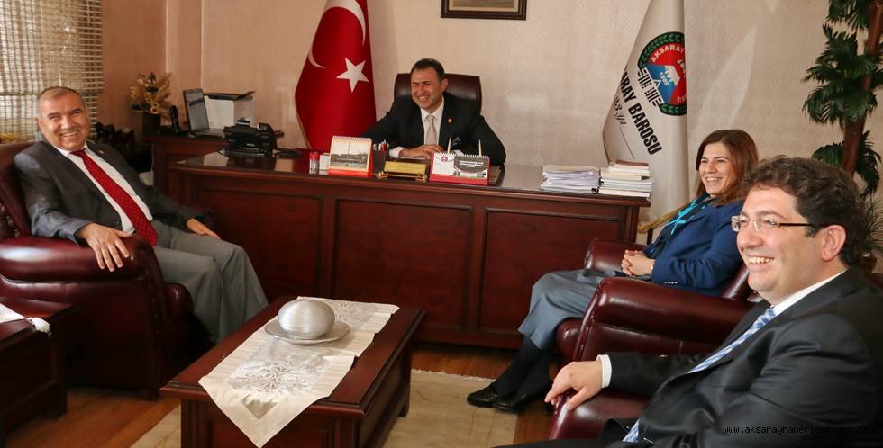 BAŞKAN YAZGI İLE MİLLETVEKİLLERİ ALABOYUN VE İNCEÖZ’DEN BAŞSAVCI AKTAŞ VE BARO BAŞKANI BOZKURT’A NEZAKET ZİYARETİ