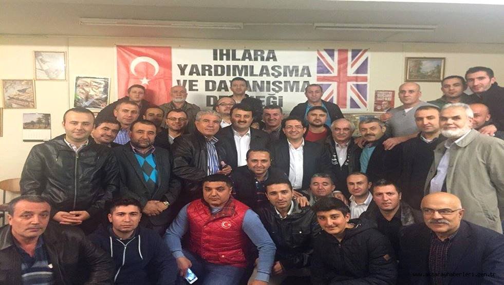 BAŞKAN YAZGI LONDRA'DA COŞKUYLA KARŞILANDI