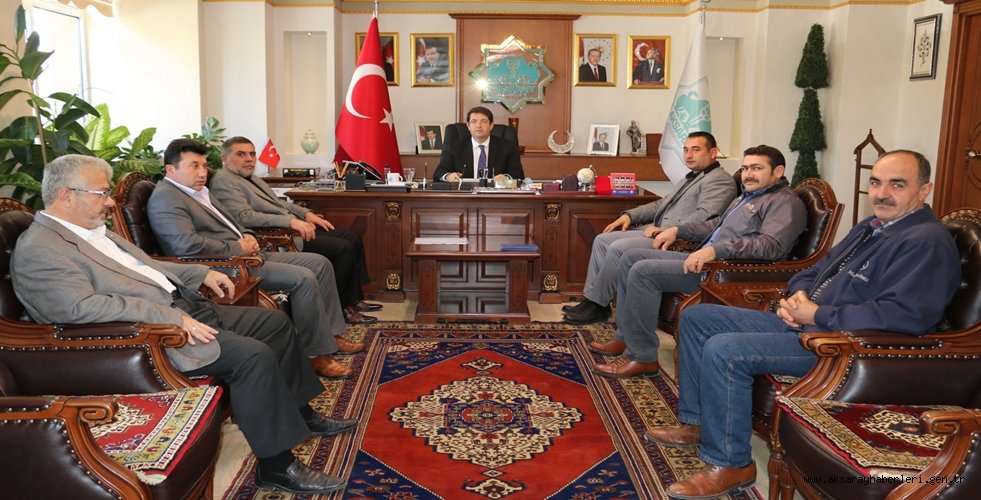 BAŞKAN YAZGI “ YENİ SANAYİ SİTESİ İLE İLGİLİ ÇALIŞMALARIMIZ DEVAM EDİYOR”