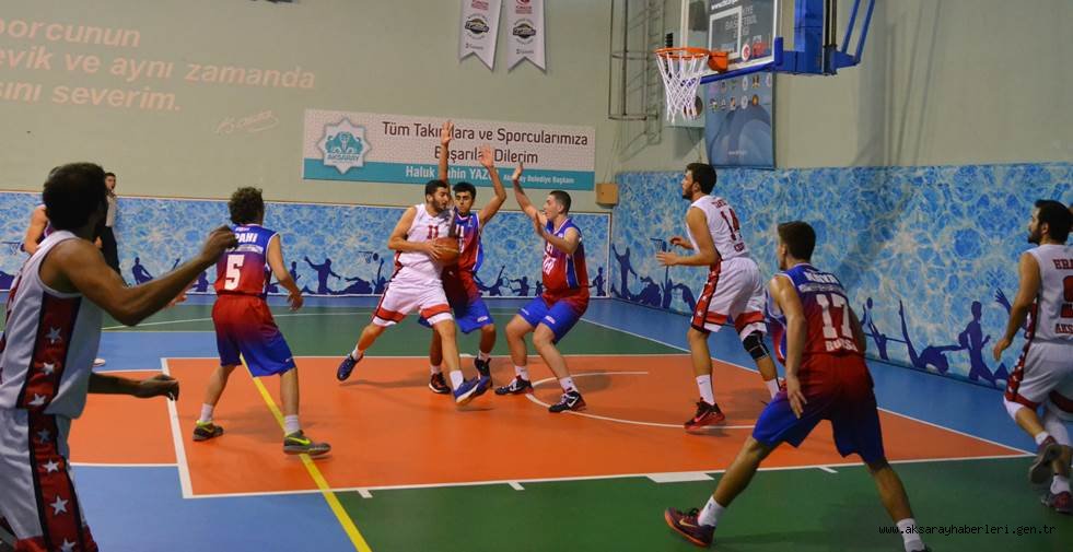 BASKETBOL 2. LİGİNDE AKSARAY BELEDİYE SPOR T.E.D'İ KONUK EDİYOR