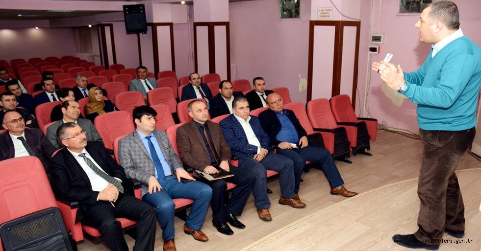 BELEDİYE BİRİM MÜDÜRLERİNE İŞ GÜVENLİĞİ SEMİNERİ