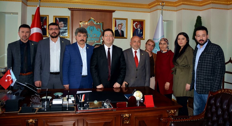 BERBERLER ODASI YÖNETİM KURULUNDAN BAŞKAN YAZGI’YA ZİYARET