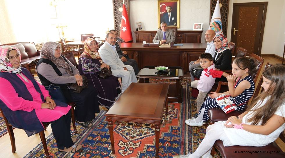 BOĞAZKÖY MUHTARI VE KÖYLÜLERDEN VALİ ŞEREF ATAKLI’YA TEŞEKKÜR ZİYARETİ
