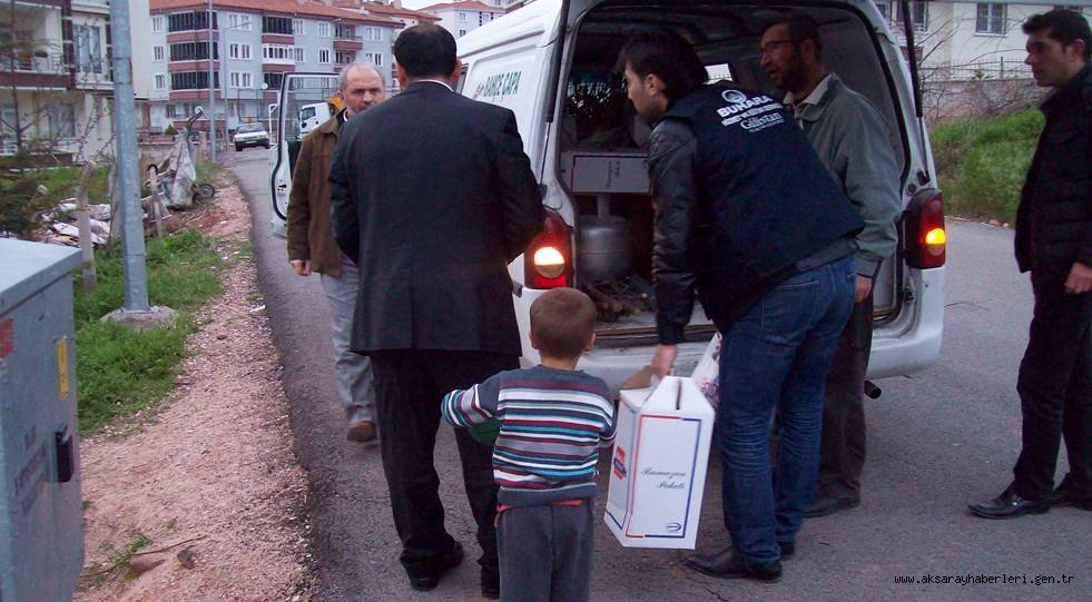 BUHARA HİZMET VE EĞİTİM DERNEĞİ'NDEN AKSARAY DA YAŞAYAN SURİYELİLERE YARDIM