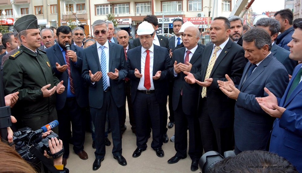 BÜYÜK BÖLCEK KÖPRÜSÜ’NÜN TEMELİ DUALARLA ATILDI