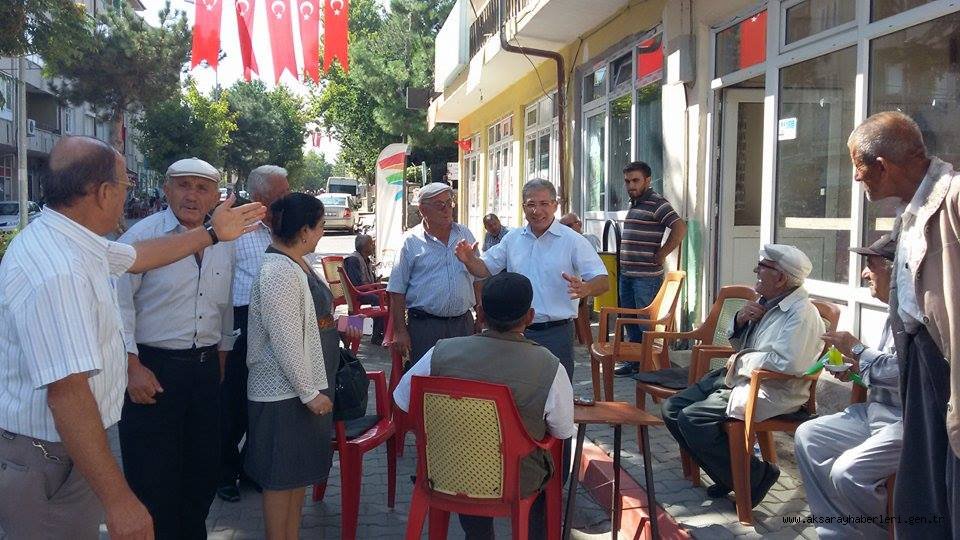 CHP ADAYI DR.HAKKI AÇIKALIN SARIYAHŞİ’DE “İÇİ BOŞALTILMIŞ İLÇELER İSTEMİYORUZ” DEDİ