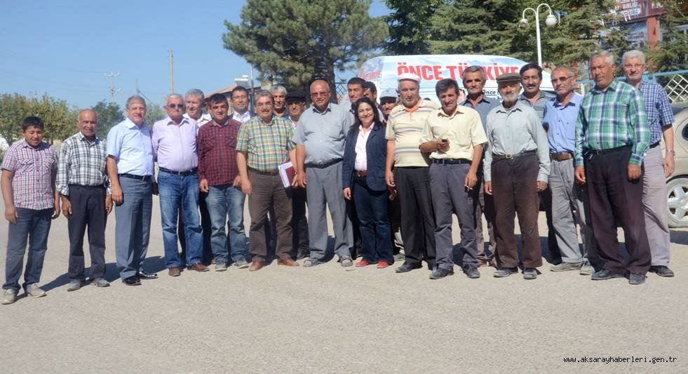CHP ADAYI HAKKI AÇIKALIN  “MERKEZ PROJEMİZ TÜRKİYE’NİN VE AKSARAY’IN GELECEĞİDİR
