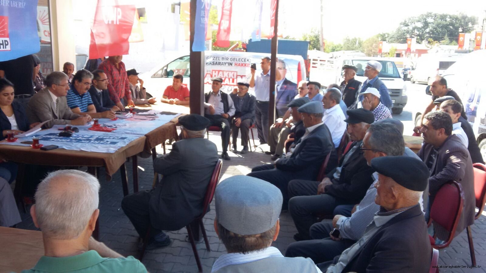 CHP ADAYI HAKKI AÇIKALIN “TAŞPINAR’LA HELVADERE’Yİ BAĞLAMAK BİZE NASİP OLACAKTIR” DEDİ