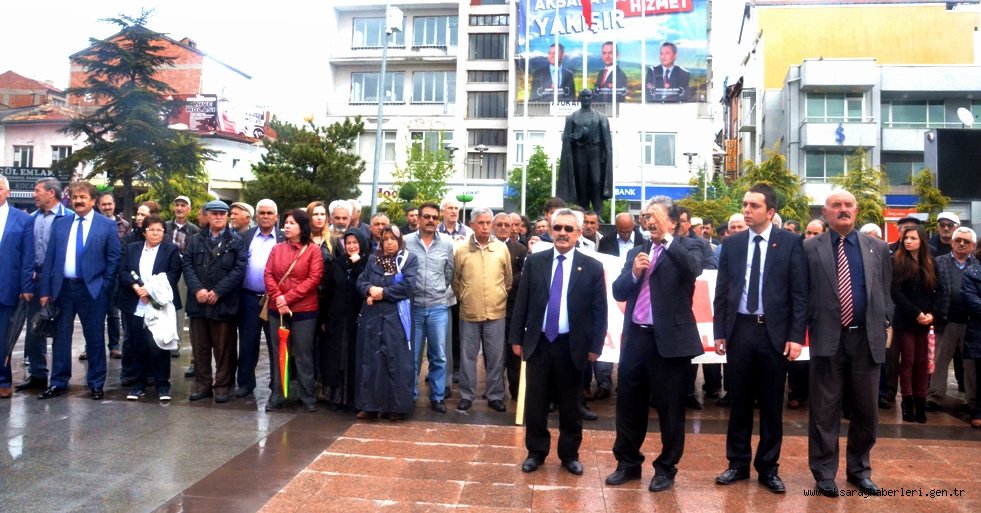 CHP AKSARAY İL BAŞKANI DOĞAN KOŞAR 1 MAYIS İŞÇİ BAYRAMI AÇIKLAMASI YAPTI