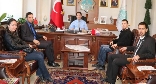 CHP GENÇLİK KOLLARI’NDAN BAŞKAN YAZGI’YA ZİYARET