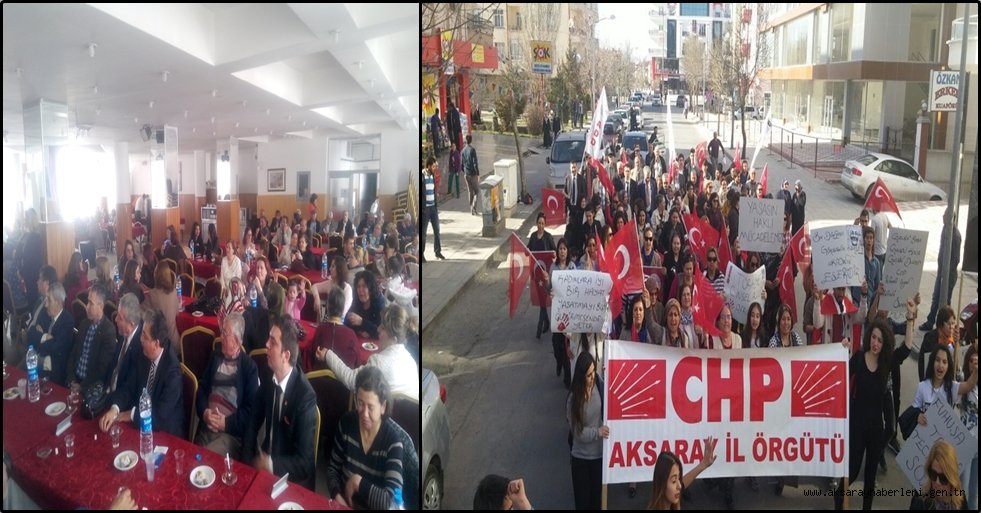 CHP İL BAŞKANI DOĞAN KOŞAR 'İNADINA, KADIN VE ERKEK EŞİTTİR'