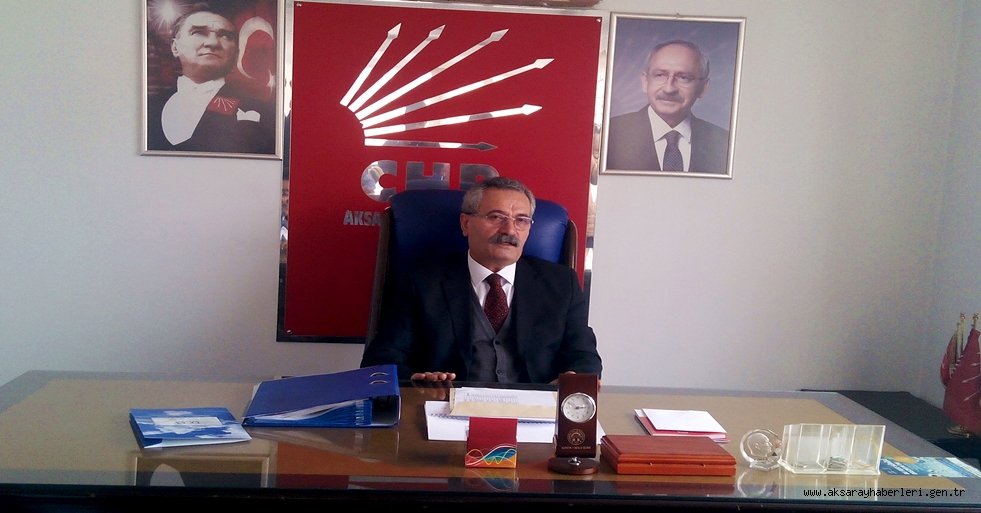 CHP İL BAŞKANI TOPRAK ''GENEL BAŞKANIMIZIN ARKASINDAYIZ''