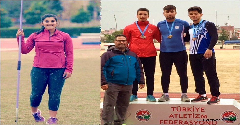 CİRİT ATMADA ASÜ’LÜ SPORCULAR REKOR KIRDI