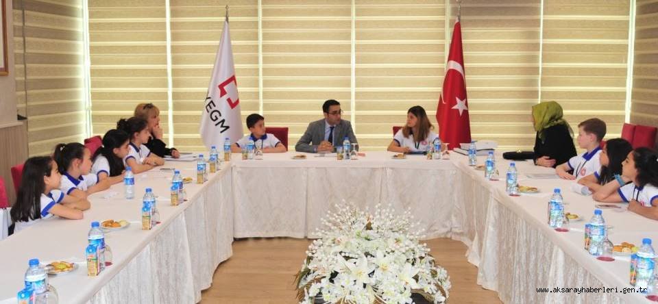 ÇOCUK MECLİSİ ÜYELERİ BYEGM’Yİ ZİYARET ETTİ