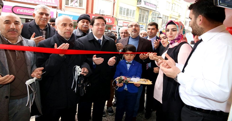 DÜĞÜN EVİ MAĞAZASI, BAŞKAN YAZGI TARAFINDAN HİZMETE AÇILDI