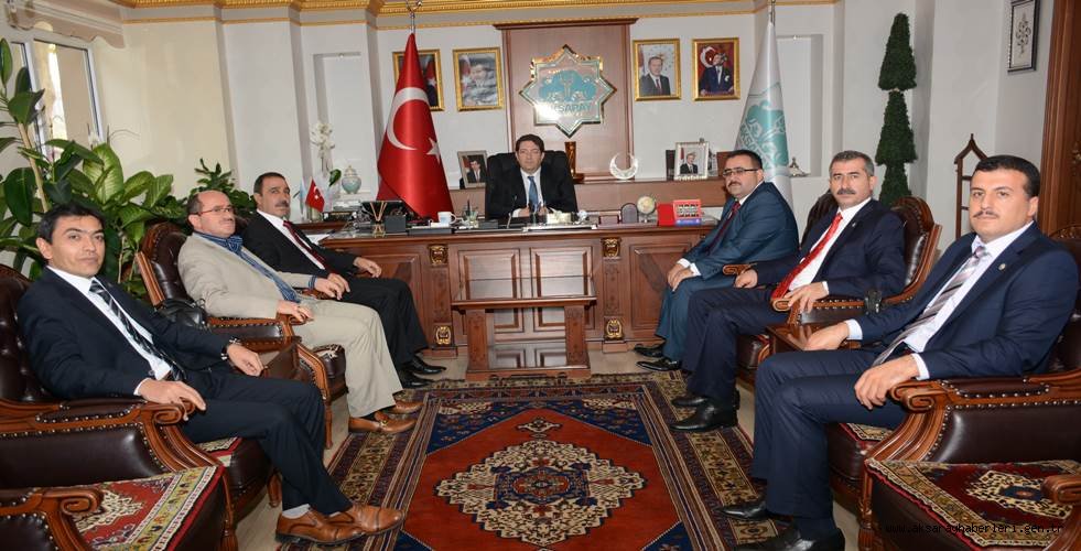 EĞİTİM BİR SEN’DEN BAŞKAN YAZGI’YA ZİYARET
