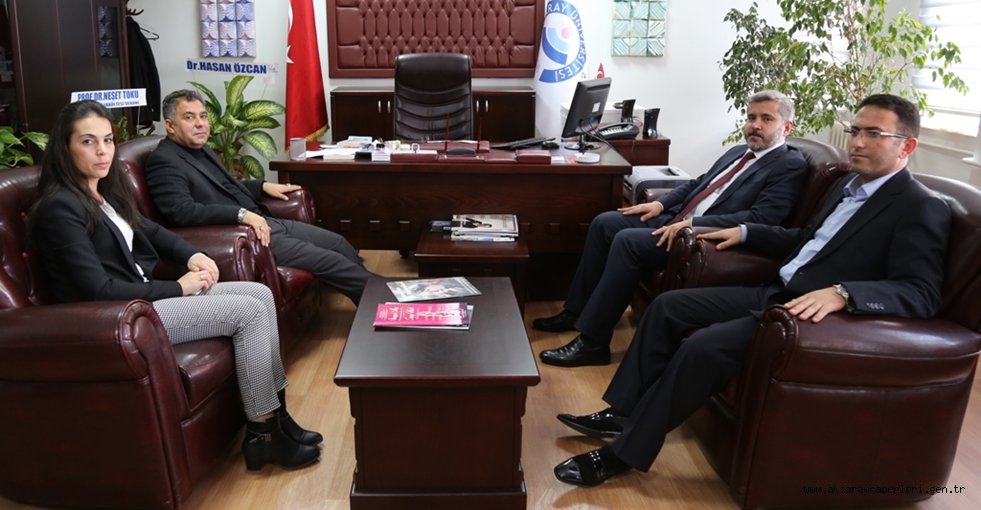 EĞİTİM FAKÜLTESİ DEKANINA “HAYIRLI OLSUN” ZİYARETİ