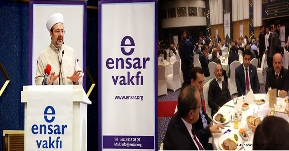 ENSAR VAKFI BÜYÜK TÜRKİYE BULUŞMASI GERÇEKLEŞTİRİLDİ