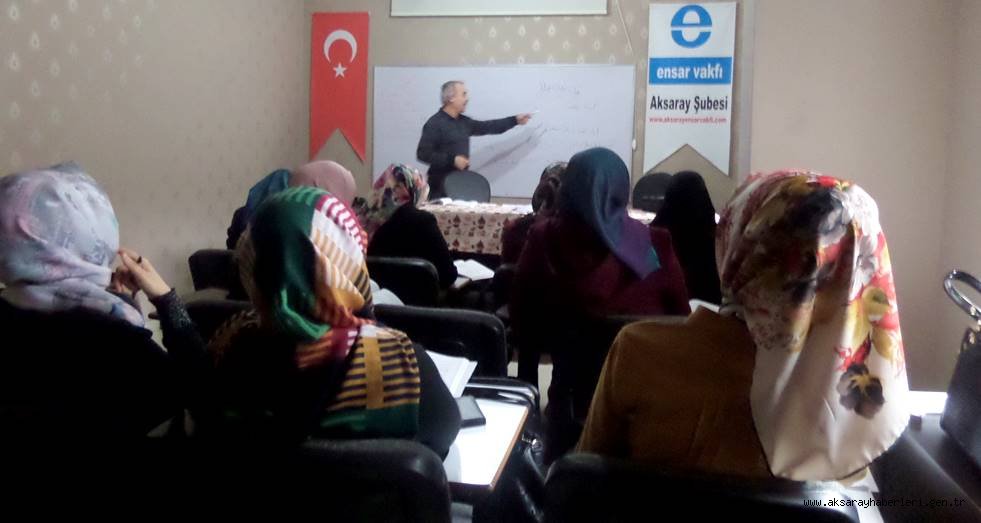 ENSAR VAKFINDAN TEFSİR SEMİNERİ