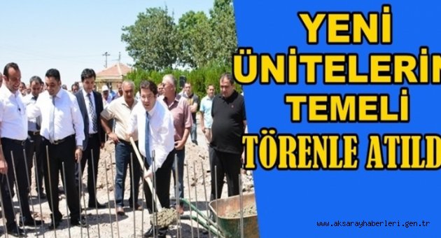 ENTEGRE ET TESİSİ YENİ ÜNİTELERİNİN TEMELİ ATILDI