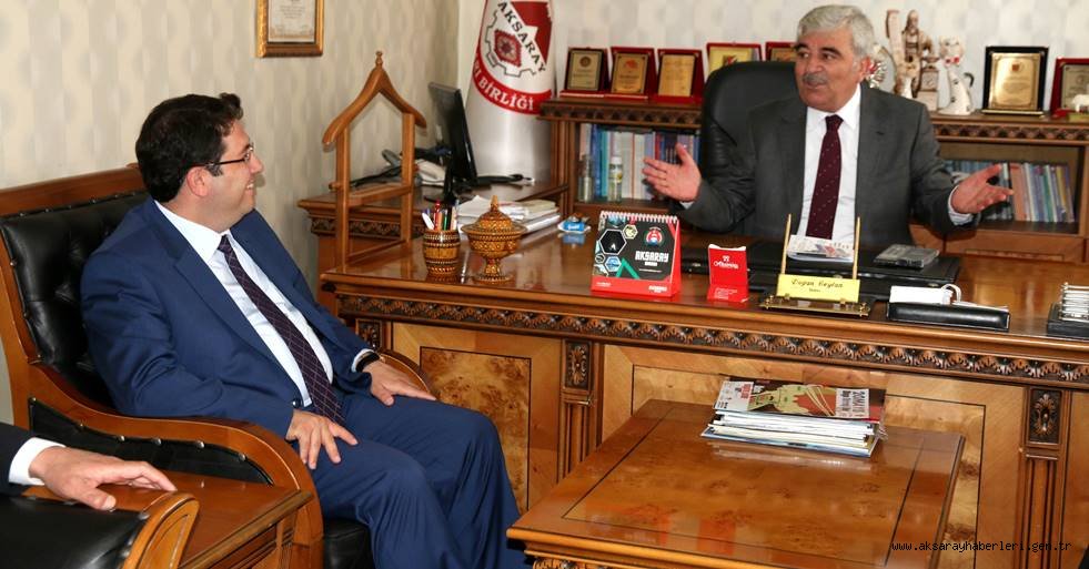 ESNAF ODALARI BİRLİĞİ BAŞKANI CEYLAN’A ZİYARET