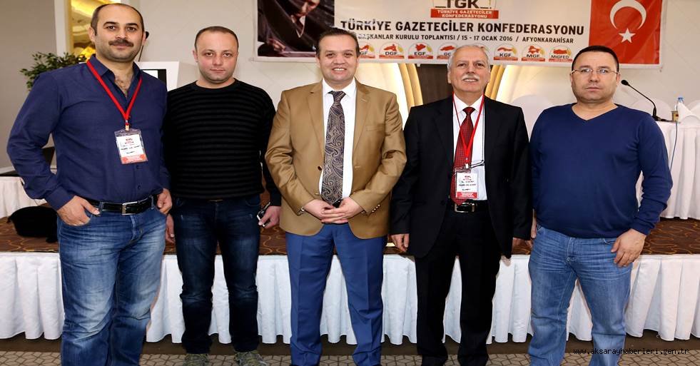 GAZETECİLER AFYON DA BULUŞTU