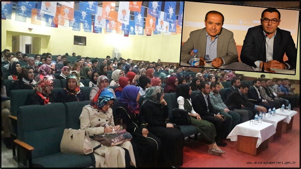 GENÇLER VEKİLİ İLE BULUŞTU AYDOĞDU: “GELECEĞİN TÜRKİYE’SİNİ BİRLİKTE OLUŞTURACAĞIZ”