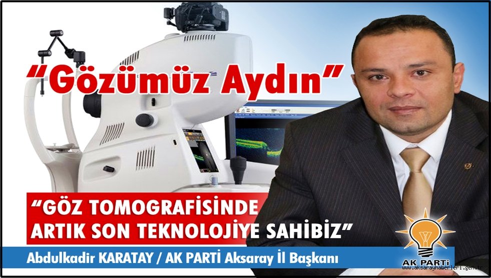 GÖZ TOMOGRAFİSİNDE ARTIK SON TEKNOLOJİYE SAHİBİZ