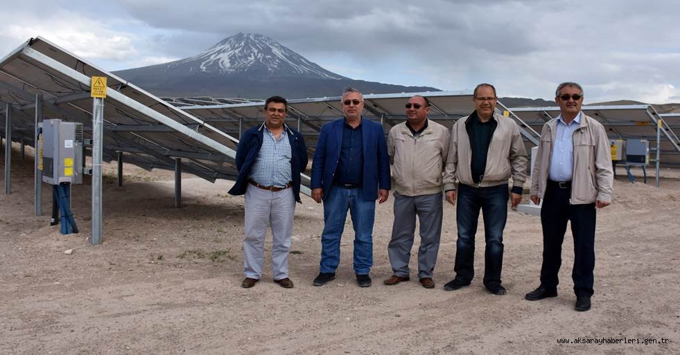 HASAN DAĞI ETEKLERİNDE ELEKTRİK ÜRETİLİYOR